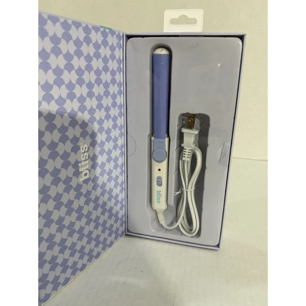 Bliss Mini Travel Curler W/Ceramic Body Small & Vera Bradley Iron Cover Set New - Picture 5 of 13
